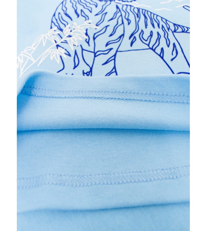 ПЖ-1801/Пижама подростковая голубой тигр