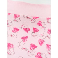 Ползунки ясельные короткие с широкой резинкой для новорожденного ПЗ-1715 розовый