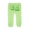 Ползунки ясельные короткие штанишки для новорожденного ПЗ-1701 зеленый мишка
