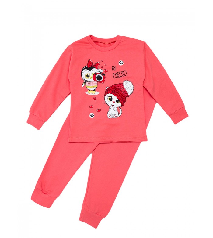 ПЖ-1805-1 пижама детская красный