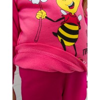 ПЖ-1805/Пижама детская розовая пчелка