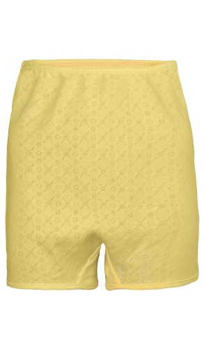 П-1017/Панталоны короткие женские желтые