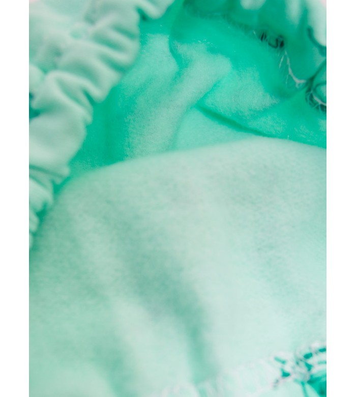 Ползунки ясельные короткие для новорожденных тёплые ПЗ-1711 зеленые