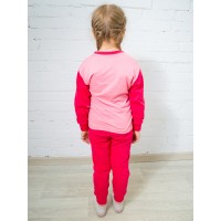 ПЖ-1802/Пижама детская розовая панда