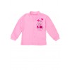 Кофточка ясельная для новорожденных на кнопках КФ-915 розовая собачка