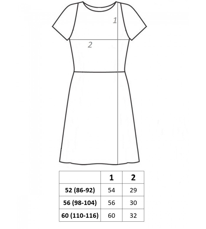 Платье для девочки летнее ПЛ-732 синий