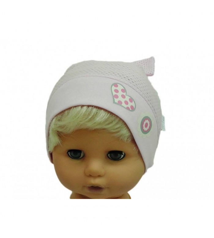 ш514 шапка детская белый
