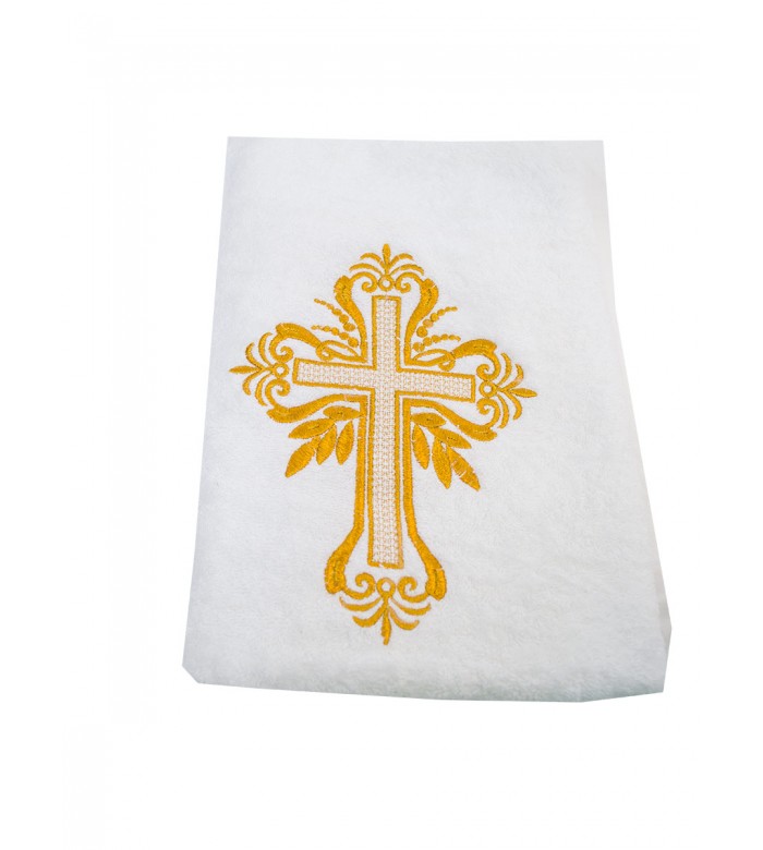 полотенце крестильное вышивка 70*140 