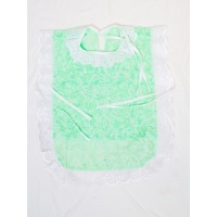 Рубашка батист зеленая 62 см